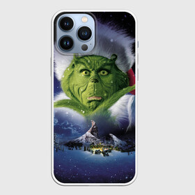Чехол для iPhone 13 Pro Max с принтом Гринч   The Grinch в Курске,  |  | Тематика изображения на принте: grinch | гринч | дед мороз | джим керри | елка | кино | новый год | рождество | санта | снег | снежинка