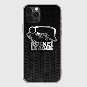 Чехол для iPhone 12 Pro Max с принтом Rocket League Metal Logo в Курске, Силикон |  | auto | avto | car | race | rocket league | авто | гонки | машина | рокет лига | тачка