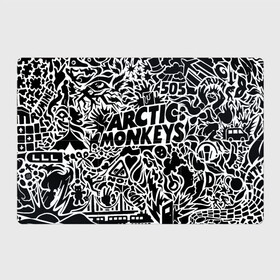 Магнитный плакат 3Х2 с принтом Arctic monkeys Pattern в Курске, Полимерный материал с магнитным слоем | 6 деталей размером 9*9 см | alternative | arctic monkeys | metall | music | rock | альтернатива | арктик монкейс | арктические обезьяны | металл | музыка | рок