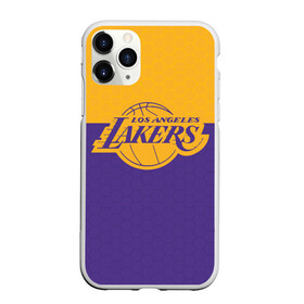 Чехол для iPhone 11 Pro матовый с принтом LAKERS LINE HEXAGON SPORT в Курске, Силикон |  | america | basketball | hexagon | kobe bryant | la | la lakers | lakers | los angeles lakers | nba | usa | баскетбол | гексагон | геометрия | кобе брайант | лос анджелес лейкерс | нба | соты | сша