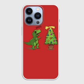 Чехол для iPhone 13 Pro с принтом ПРОБЛЕМЫ РЕКСА в Курске,  |  | 2022 | christmas | dinosaur | hipster | klaus | merry | new | rex | santa | snow | star | trex | winter | year | гирлянды | год | динозавр | динозаврик | ёлка | ёлочка | звезда | зима | игрушки | клаус | новый | рекс | рождество | санта | с