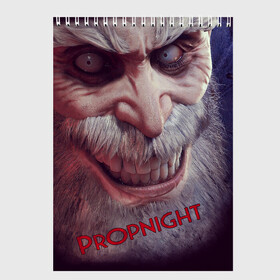 Скетчбук с принтом Propnight Horror Game в Курске, 100% бумага
 | 48 листов, плотность листов — 100 г/м2, плотность картонной обложки — 250 г/м2. Листы скреплены сверху удобной пружинной спиралью | dead by daylight | pronight выживание | pronight прятки | prop hunt | propnight game | propnight выживание | игра pronight | классический хоррор | новые прятки | пропнайт кооператив