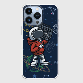 Чехол для iPhone 13 Pro с принтом КОСМИЧЕСКАЯ МУЗЫКА | SPACE MUSIC в Курске,  |  | astronaut | music | planet | rocket | space | stars | астронавт | звезда | звезды | космонавт | космос | магнитафон | мафон | музыка | музыкант | планета | планеты | ракета