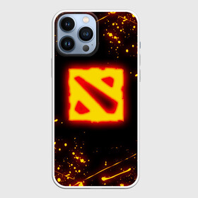 Чехол для iPhone 13 Pro Max с принтом DOTA 2 FIRE LOGO   ДОТА 2 ОГНЕННЫЙ ЛОГО в Курске,  |  | bristleback | dota | dota 2 | dota2 | heroes | invoker | lina | og team | pudge | shadow | shadow fiend | team liquid | team spirit | the international | windranger | бристелбек | бристл | брызги | брызги красок | дота | дота 2 | дота2 | краски | пудж | т