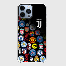 Чехол для iPhone 13 Pro Max с принтом JUVENTUS LOGOBOMBING SPORT в Курске,  |  | black white | cr7 | fc juventus | football | juve | juventus | ronaldo | sport | бык | роналдо | роналду | спорт | футбол | чёрно белый | ювентус