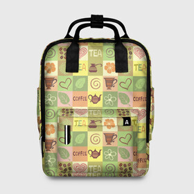 Женский рюкзак 3D Чай и Кофе: в Курске, 100% полиэстер | лямки с регулируемой длиной, сверху ручки, чтобы рюкзак нести как сумку. Основное отделение закрывается на молнию, как и внешний карман. Внутри два дополнительных кармана, один из которых закрывается на молнию. По бокам два дополнительных кармашка, куда поместится маленькая бутылочка
 | Тематика изображения на принте: americano | chocolate | coffee | espresso | latte | moccacino | mocha | nescafe | tea | американо | арабика | бариста | бармен | капучино | кофе | кофевар | кофейные зерна | кофейня | кружка кофе | латте | макиато | моккачино | мокко |
