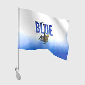 Флаг для автомобиля с принтом MAI YAMANE BLUE в Курске, 100% полиэстер | Размер: 30*21 см | cowboy bebop | spike spiegel | аниме | ковбой бибоп | ковбойский бибоп | красный дракон | манга | охотник за головами | синдикат | спайк шпигель
