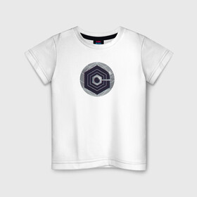 Детская футболка хлопок с принтом Логотип Cognito Inc в Курске, 100% хлопок | круглый вырез горловины, полуприлегающий силуэт, длина до линии бедер | глобус | знак | корпорация | круг | логотип