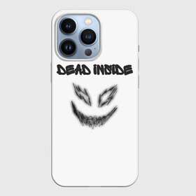 Чехол для iPhone 13 Pro с принтом Zxc Smile в Курске,  |  | Тематика изображения на принте: dead inside | demon | depression | dota 2 | drain | phonk | smile | tilted | zxc | zxcursed