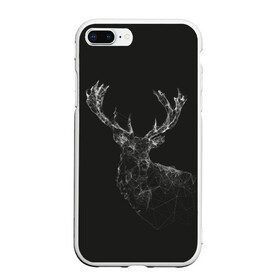 Чехол для iPhone 7Plus/8 Plus матовый с принтом DEER | POLYGONS в Курске, Силикон | Область печати: задняя сторона чехла, без боковых панелей | Тематика изображения на принте: abstract | deer | geometry | polygon | абстракция | геометрия | олень | полигоны