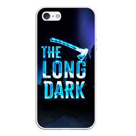 Чехол для iPhone 5/5S матовый с принтом The Long Dark Logo в Курске, Силикон | Область печати: задняя сторона чехла, без боковых панелей | alaska | long dark | the long dark | аляска | выживание | длинная тьма | долгая тьма | игра long dark