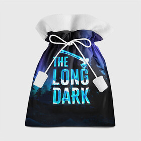 Подарочный 3D мешок с принтом The Long Dark Logo в Курске, 100% полиэстер | Размер: 29*39 см | Тематика изображения на принте: alaska | long dark | the long dark | аляска | выживание | длинная тьма | долгая тьма | игра long dark
