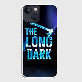 Чехол для iPhone 13 mini с принтом The Long Dark Logo в Курске,  |  | Тематика изображения на принте: alaska | long dark | the long dark | аляска | выживание | длинная тьма | долгая тьма | игра long dark