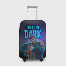 Чехол для чемодана 3D с принтом The Long Dark Will Mackenzie в Курске, 86% полиэфир, 14% спандекс | двустороннее нанесение принта, прорези для ручек и колес | long dark | the long dark | will mackenzie | длинная тьма | долгая тьма | игра long dark | уилл маккензи
