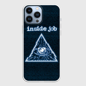 Чехол для iPhone 13 Pro Max с принтом Всевидящее Cognito Inc в Курске,  |  | глаз | знак | помехи | треугольник | экран