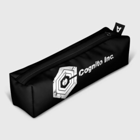 Пенал школьный 3D с принтом Logo Cognito Inc в Курске, 100% полиэстер | плотная ткань, застежка на молнии | знак | корпорация | логотип | надпись | название