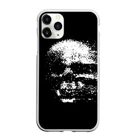 Чехол для iPhone 11 Pro матовый с принтом Skulls glitch в Курске, Силикон |  | dark | fashion | glitch | hype | skull | глитч | мода | тёмный | хайп | череп