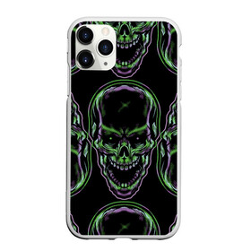 Чехол для iPhone 11 Pro Max матовый с принтом Skulls vanguard pattern 2077 в Курске, Силикон |  | fashion | hype | neon | pattern | skull | vanguard | авангард | неон | узор | хайп | череп