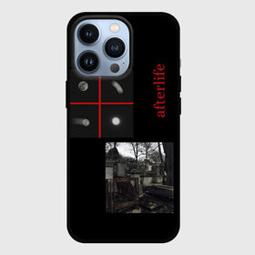 Чехол для iPhone 13 Pro с принтом Загробная жизнь   afterlife в Курске,  |  | готика | гранж | гроб | мрачный | тренд