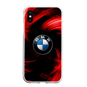 Чехол для iPhone XS Max матовый с принтом BMW RED BEAST в Курске, Силикон | Область печати: задняя сторона чехла, без боковых панелей | autosport | bmw | motorsport | авто | автоспорт | бмв | в тренде | красный | машина | подарок | популярое | рекомендации | спорт