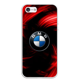Чехол для iPhone 5/5S матовый с принтом BMW RED BEAST в Курске, Силикон | Область печати: задняя сторона чехла, без боковых панелей | autosport | bmw | motorsport | авто | автоспорт | бмв | в тренде | красный | машина | подарок | популярое | рекомендации | спорт