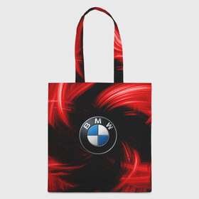 Шоппер 3D с принтом BMW RED BEAST в Курске, 100% полиэстер | Плотность: 200 г/м2; Размер: 34×35 см; Высота лямок: 30 см | autosport | bmw | motorsport | авто | автоспорт | бмв | в тренде | красный | машина | подарок | популярое | рекомендации | спорт
