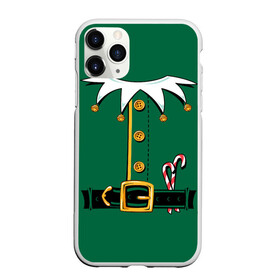 Чехол для iPhone 11 Pro Max матовый с принтом Christmas Elf Outfit в Курске, Силикон |  | christmas | claus | clothes | deer | elf | frost | helpers | new | north | outfit | pole | santa | year | год | дед | клаус | мороз | новый | одежда | олени | полюс | помощники | рождественский | рождество | санта | санты | северный | эльф