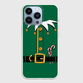 Чехол для iPhone 13 Pro с принтом Christmas Elf Outfit в Курске,  |  | christmas | claus | clothes | deer | elf | frost | helpers | new | north | outfit | pole | santa | year | год | дед | клаус | мороз | новый | одежда | олени | полюс | помощники | рождественский | рождество | санта | санты | северный | эльф