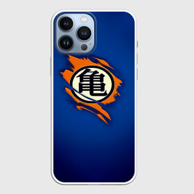 Чехол для iPhone 13 Pro Max с принтом Рваный логотип Гоку Dragon Ball в Курске,  |  | Тематика изображения на принте: anime | dragon ball | dragon ball super | dragon ball z | dragonball | goku | kakarotto | manga | son goku | аниме | будока | драгон болл | драгонболл | жемчуг дракона | манга | сайян | сон гоку | фермер редиски