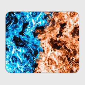 Прямоугольный коврик для мышки с принтом Огненное пламя в Курске, натуральный каучук | размер 230 х 185 мм; запечатка лицевой стороны | Тематика изображения на принте: blue fire | blue flame | fire | fire and ice | fire and water | flame | neon | в огне | горящий | инь ян | инь янь | искры | неон | неоновый огонь | огненный | огонь | огонь и вода | огонь и лед | пламя | пожар | противостояние