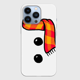 Чехол для iPhone 13 Pro с принтом Snowman Outfit в Курске,  |  | attributes | buttons | christmas | new | scarf | snow | snowman | snowy | woman | year | атрибутика | баба | год | новый | пуговица | пуговицы | рождество | снег | снеговик | снежная | шарф