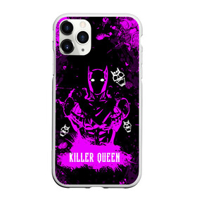 Чехол для iPhone 11 Pro Max матовый с принтом JOJO   KILLER QUEEN   КОРОЛЕВА УБИЙЦА   АРТ в Курске, Силикон |  | Тематика изображения на принте: adventure | jojo | jojos bizarre | jojos bizarre adventure | killer queen | pattern | yare yare daze | аниме | брызги | джоджо | манга | розовый | узор | яре яре дазе