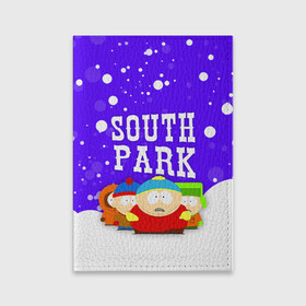 Обложка для паспорта матовая кожа с принтом SOUTH PARK   ЮЖНЫЙ ПАРК в Курске, натуральная матовая кожа | размер 19,3 х 13,7 см; прозрачные пластиковые крепления | Тематика изображения на принте: eric cartman | park | south | south park | кайл | картман | картмен | кени | кеннет | кенни | они убили кени | парк | саус парк | сволочи | стэнли | эрик | южный | южный парк