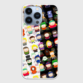 Чехол для iPhone 13 Pro с принтом SOUTH PARK   ЮЖНЫЙ ПАРК   PATTERN   УЗОР в Курске,  |  | eric cartman | park | pattern | south | south park | кайл | картман | картмен | кени | кеннет | кенни | они убили кени | парк | саус парк | сволочи | стэнли | узор | эрик | южный | южный парк