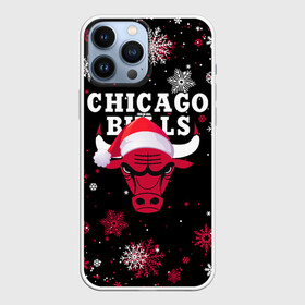 Чехол для iPhone 13 Pro Max с принтом НОВОГОДНИЙ CHICAGO BULLS 2022 СНЕЖИНКИ в Курске,  |  | Тематика изображения на принте: 2022 | 23 | basketball | bulls | chicago bulls | jordan | logo | michael jordan | nba | red | sport | баскетбол | быки | джордан | лого | майкл джордан | новогодний чикаго булс | новый год | спорт | чикаго буллс | чикаго булс новый год