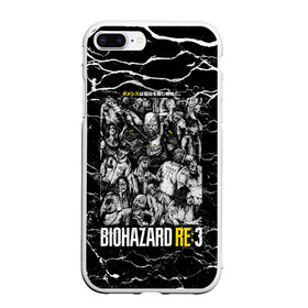 Чехол для iPhone 7Plus/8 Plus матовый с принтом Biohazard RE3 в Курске, Силикон | Область печати: задняя сторона чехла, без боковых панелей | game | games | re | resident evil | игра | игры | обитель зла | резедент эвил | реседент ивел