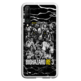 Чехол для Honor P30 с принтом Biohazard RE3 в Курске, Силикон | Область печати: задняя сторона чехла, без боковых панелей | game | games | re | resident evil | игра | игры | обитель зла | резедент эвил | реседент ивел