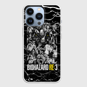 Чехол для iPhone 13 Pro с принтом Biohazard RE3 в Курске,  |  | game | games | re | resident evil | игра | игры | обитель зла | резедент эвил | реседент ивел
