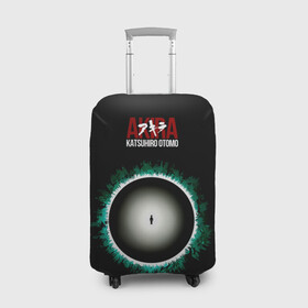 Чехол для чемодана 3D с принтом Akira   Katsuhiro Otomo в Курске, 86% полиэфир, 14% спандекс | двустороннее нанесение принта, прорези для ручек и колес | akira | anime | katsuhiro otomo | manga | акира | аниме | кацухиро отомо | манга