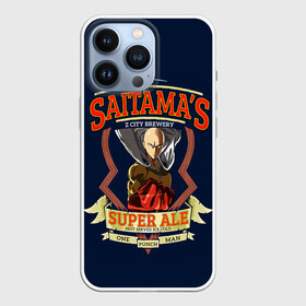 Чехол для iPhone 13 Pro с принтом SUPER ALE One Punch Man в Курске,  |  | hagemanto | one punch man | one punchman | onepunchman | saitama | sensei | аниме | ван панч мен | ванпанчмен | лысый плащ | манга | сайтама | сильнейший человек | учитель | человек одинудар | человек одного удара