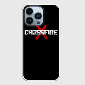 Чехол для iPhone 13 Pro с принтом CROSSFIREX LOGO ORIGINAL GAME в Курске,  |  | Тематика изображения на принте: counter srtike | cross fire | cross fire x | crossfire | crossfirex | cs | cs go | игра | кросс файр | кросс файр х | кроссфайр
