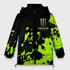 Женская зимняя куртка Oversize с принтом Monster Energy green в Курске, верх — 100% полиэстер; подкладка — 100% полиэстер; утеплитель — 100% полиэстер | длина ниже бедра, силуэт Оверсайз. Есть воротник-стойка, отстегивающийся капюшон и ветрозащитная планка. 

Боковые карманы с листочкой на кнопках и внутренний карман на молнии | monster energy | sport | логтип | марка | марка энергетических напитков | монстр энерджи | спорт | энергетический напиток