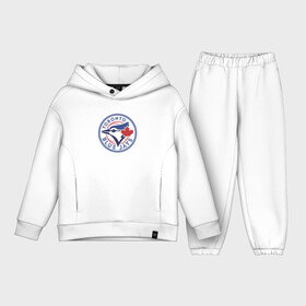 Детский костюм хлопок Oversize с принтом Toronto Blue Jays в Курске,  |  | baseball | bird | canada | jay | team | toronto | бейсбол | канада | птица | сойка | торонто