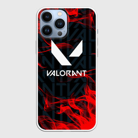 Чехол для iPhone 13 Pro Max с принтом Valorant Fire. в Курске,  |  | csgo | league of legends | overwatch | rainbow six siege | valorant | валорант | игра | огонь | пламя | шутер