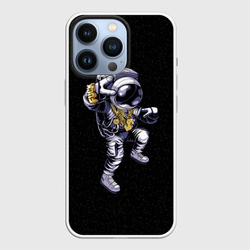 Чехол для iPhone 13 Pro с принтом Астронавт в золоте в Курске,  |  | gold | star | астронавт | астрономия | галактика | звезды | земля | золото | космонавт | космос | луна | марс | планета | скафандр