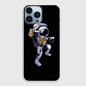 Чехол для iPhone 13 Pro Max с принтом Астронавт в золоте в Курске,  |  | gold | star | астронавт | астрономия | галактика | звезды | земля | золото | космонавт | космос | луна | марс | планета | скафандр