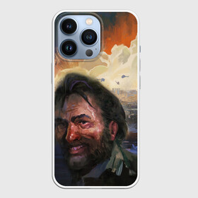 Чехол для iPhone 13 Pro с принтом Disco Elysium | Harrier Du Bois в Курске,  |  | game art | harrier du bois | kim kitsuragi | волна диско | детектив гарри дюбуа | игра диско элизиум | офицер харрие дю буа | студия zaum