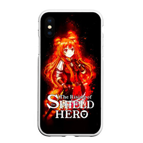 Чехол для iPhone XS Max матовый с принтом Рафталия в огне - The Rising of the Shield Hero в Курске, Силикон | Область печати: задняя сторона чехла, без боковых панелей | anime | light novel | manga | rafutaria | the rising of the shield hero | аниме | восхождение героя щита | енотовидная собака | императрица кутенро | клановый герой | клановый герой катаны | манга | повелительница | рабыня