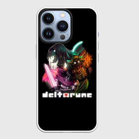 Чехол для iPhone 13 Pro с принтом Deltarune Персонажи. в Курске,  |  | Тематика изображения на принте: deltarune | deltarune 2 | game | undertale символ | дельта | дельтарун | дельтарун 2 | знак руин андертейл | значок дельтарун пиксель | игра | руна