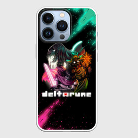 Чехол для iPhone 13 Pro с принтом Deltarune персонажи в Курске,  |  | Тематика изображения на принте: deltarune | deltarune 2 | game | undertale символ | дельта | дельтарун | дельтарун 2 | знак руин андертейл | значок дельтарун пиксель | игра | руна